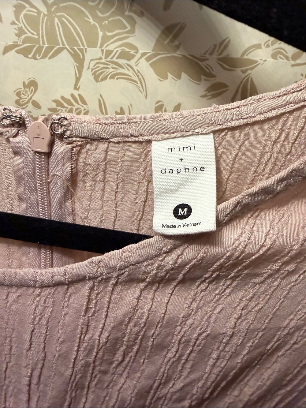 Mimi + Daphne Blush Pink Cottagecore Midi Dress
Size Medium - Picture 4 of 4